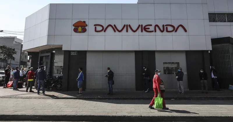 Caída a nivel nacional de Davivienda en Colombia hoy 22 de octubre: no funciona la app ni la web