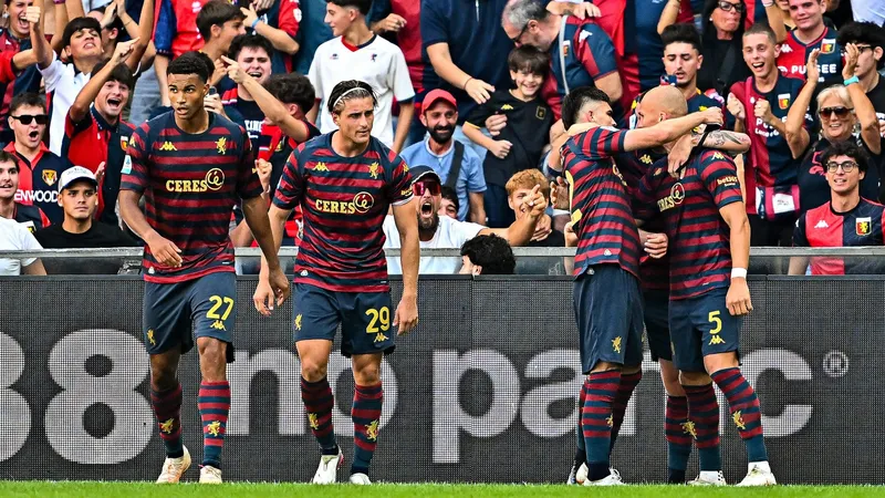 Johan Vásquez pasó de héroe a villano: marcó y terminó expulsado en la Serie A