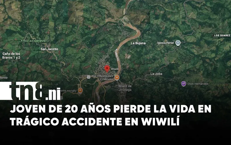 «Iba con sus tragos»: Joven de 20 años muere en brutal choque en Wiwilí,...