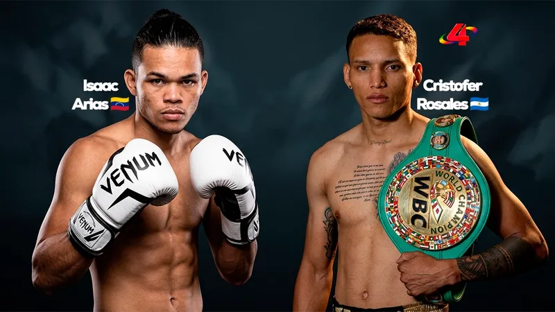 El Látigo regresa al ring: Cristofer Rosales enfrentará a Isaac Arias en «Puños Patrios 2026»