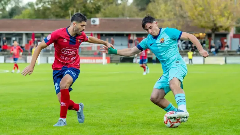 2-0: Un Barça Atlètic gris cae en Olot