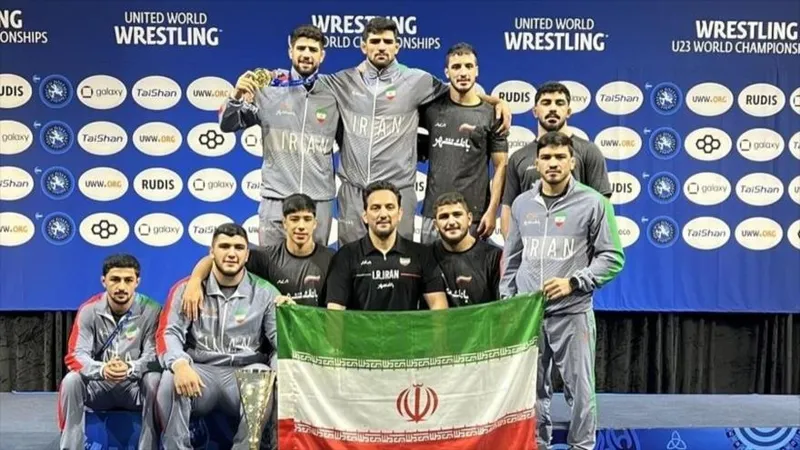Irán conquista el Mundial sub-23 de lucha libre con nueve medallas en EEUU