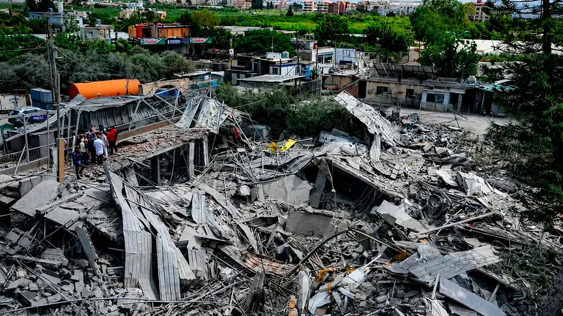 Intensos bombardeos israelíes en Líbano dejan otros 17 civiles fallecidos