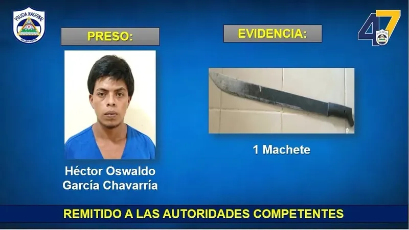 Meten preso a implicado en homicidio de poblador de Siuna