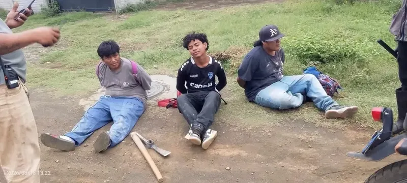 Guardas capturan a 3 presuntos ladrones en Urbanización Nuevas Victorias