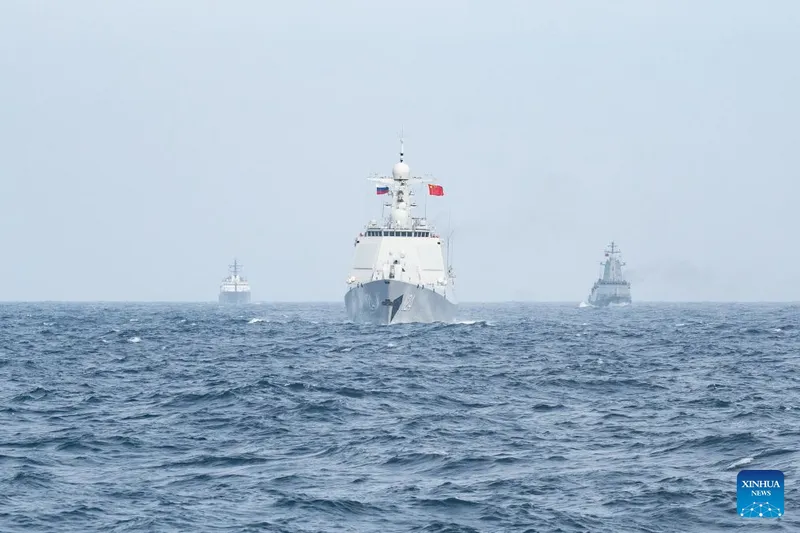 China y Rusia concluyen ejercicio naval conjunto