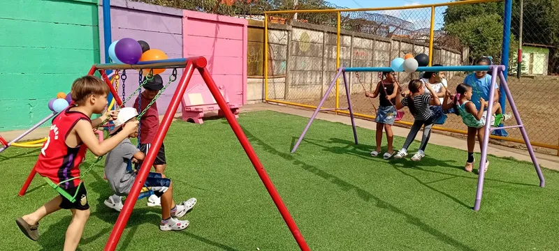 Rehabilitan parque y campo deportivo en el barrio Benedicto Valverde de Managua