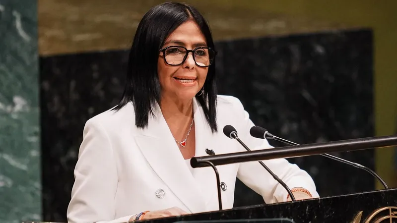 El mensaje de Delcy Rodríguez tras regresar de la Asamblea General de la ONU