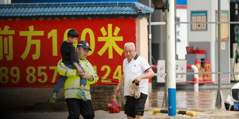 China bajo amenaza: lluvias extremas disparan alerta por inundaciones masivas
