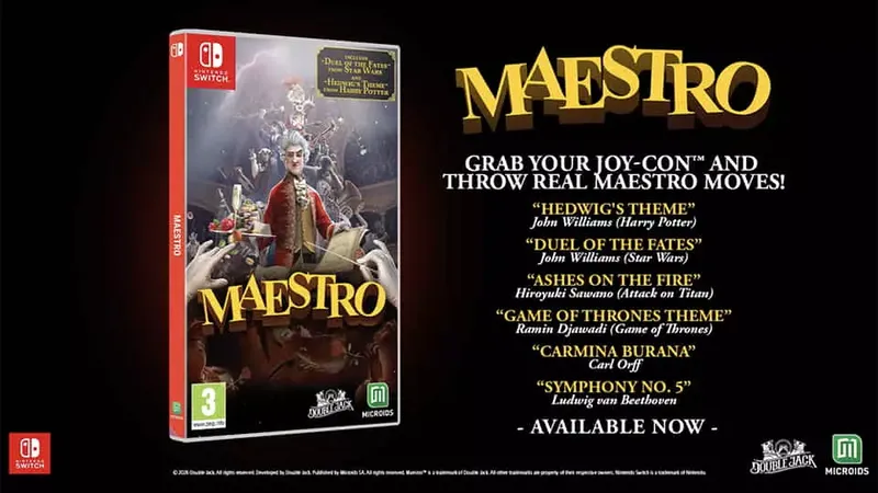 Maestro ya disponible en formato físico