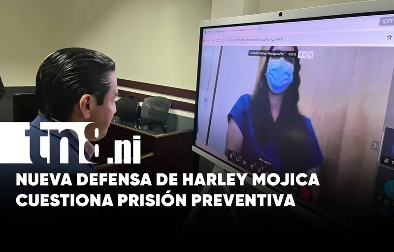Nueva defensa cuestiona prisión preventiva de Harley Mojica tras recalificación del caso