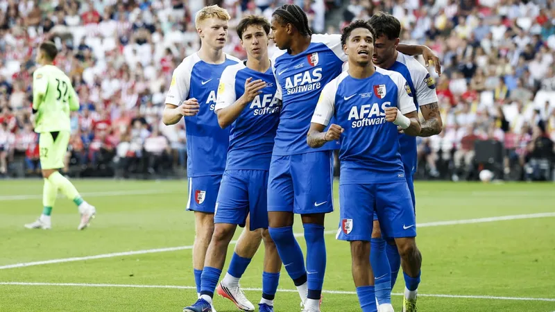 Mateo Chávez se coronó con AZ Alkmaar en la Supercopa de Países Bajos