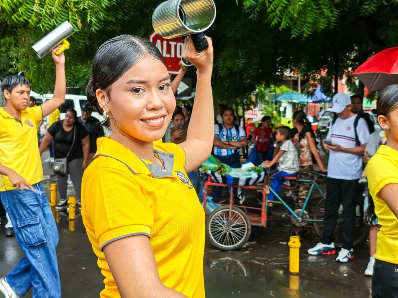 Masaya vive sus festividades patrias con el primer desfile 2026