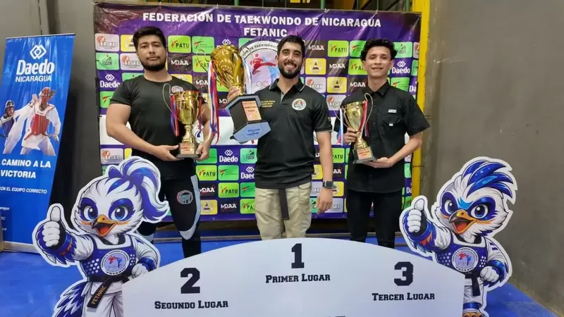 Destacada participación de atletas en la VI Copa Fetanic organizada por la Federación de Taekwondo de Nicaragua