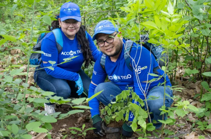 Tigo Nicaragua realiza jornada de reforestación en Reserva Natura con siembra de 1 mil...