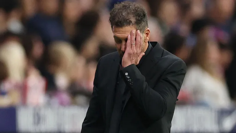 Colapso histórico; arruinaron el partido 800 de Diego Simeone