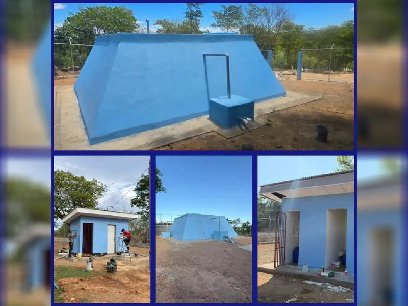 Agua en Somotillo, Comunidad Dulce Nombre de Jesús