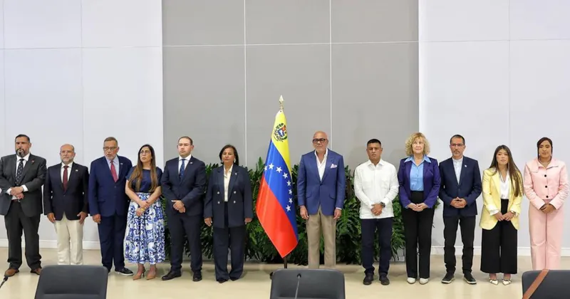 Chavismo y oposición venezolana instalan formalmente una nueva mesa de diálogo