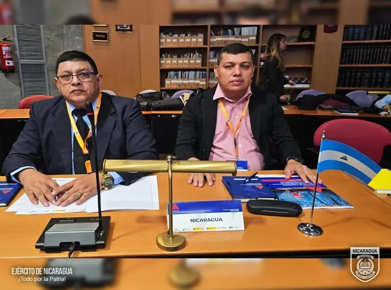 Ejército de Nicaragua participa en I Reunión de Red Iberoamericana de Reducción del Riesgo de Desastres en España