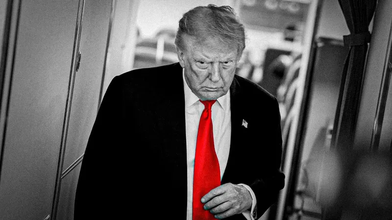 La huida secreta de Trump desata burlas en Irán