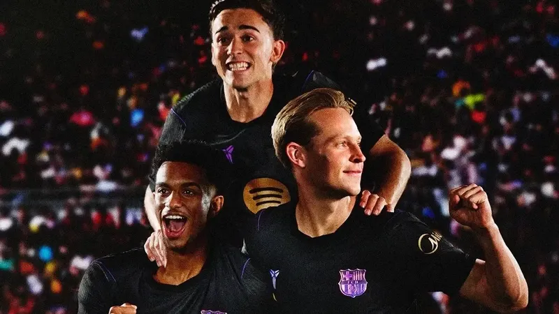 Impacto con la segunda camiseta del Barça