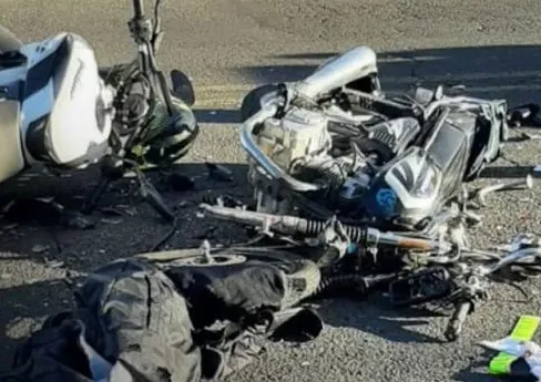 Colisión entre motos en Carretera Vieja a León deja un fallecido y dos lesionados