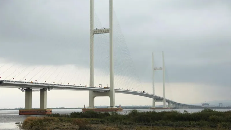 Fotos: China y Corea del Norte inauguran su mayor puente fronterizo