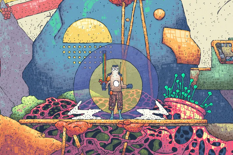 Dedicó siete años a crear el juego y sus increíbles gráficos en solitario. Su primera reseña fue: "cuatro minutos de jugabilidad pésima"