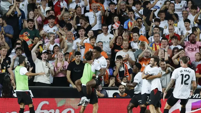 Valencia - Villarreal, en directo