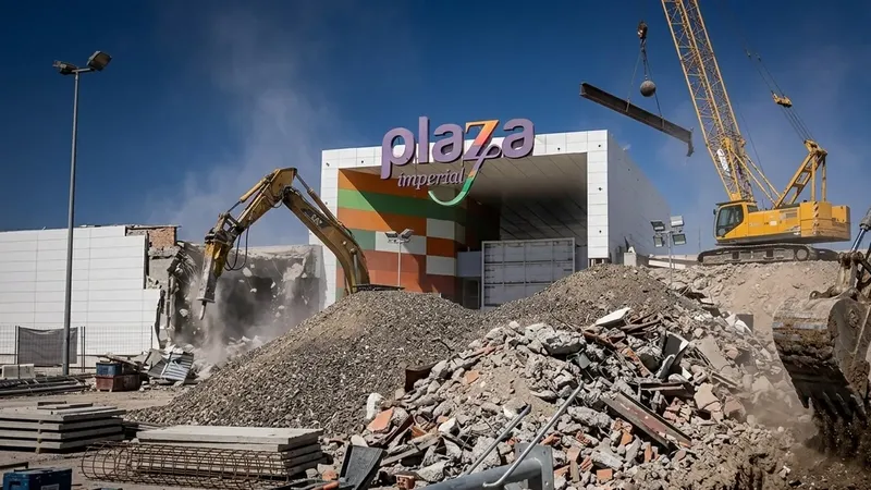 El nuevo centro comercial de Zaragoza acelera su apertura: así avanzan las obras tras el adiós a Plaza Imperial