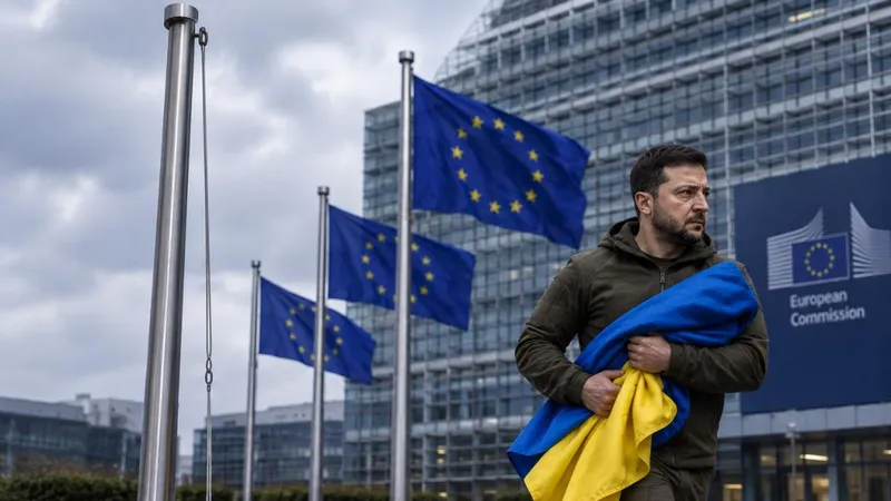 "Está claro que esta fecha no es posible": Bruselas vuelve a posponer los plazos para la adhesión de Ucrania a la UE