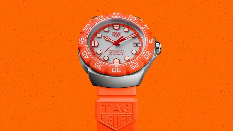 El reloj TAG Heuer Formula 1 de los 80 está de vuelta, ahora con energía solar