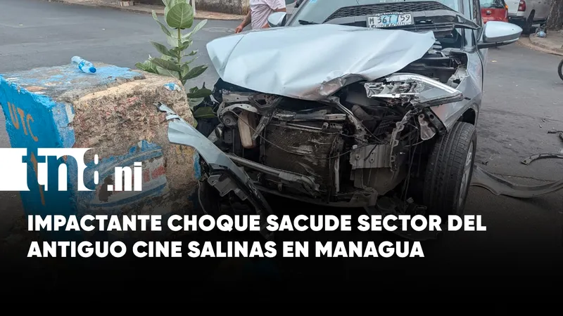 Managua suma otro fuerte accidente marcado por el exceso de velocidad