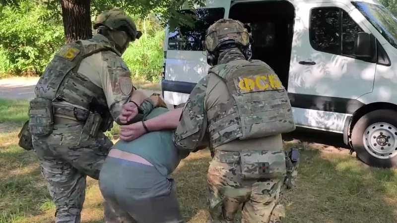 Detienen a un hombre reclutado por fuerzas especiales de Ucrania para asesinar a un militar ruso