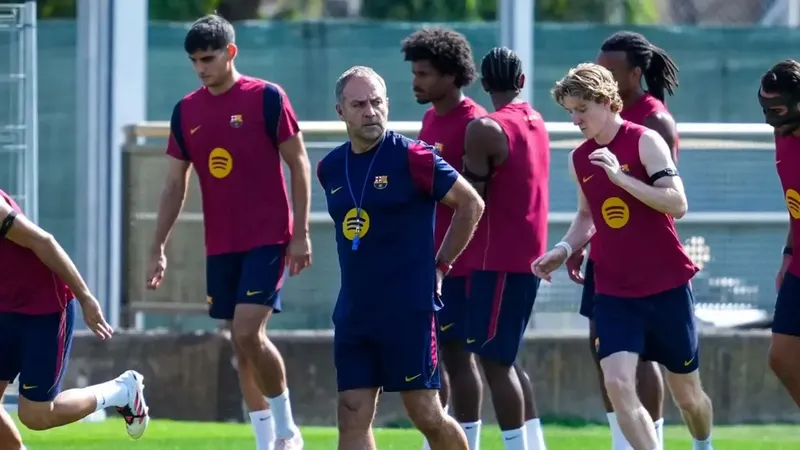 Las alternativas de Flick para cubrir la baja de Raphinha ante el Getafe