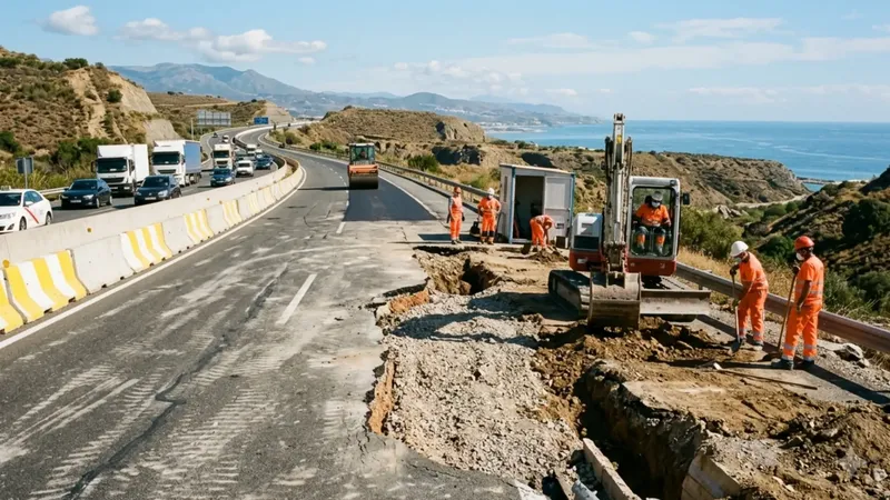 Han hecho falta 4 meses para que Málaga reciba luz verde a la reparación de 2 carreteras