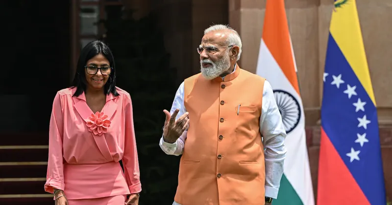 India busca estrechar lazos petroleros con Venezuela tras reunión entre Delcy y Modi