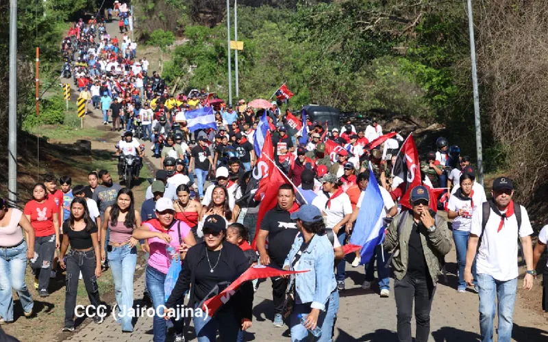 Familias de Carazo conmemoran 47.° aniversario del Repliegue Táctico de San Gregorio