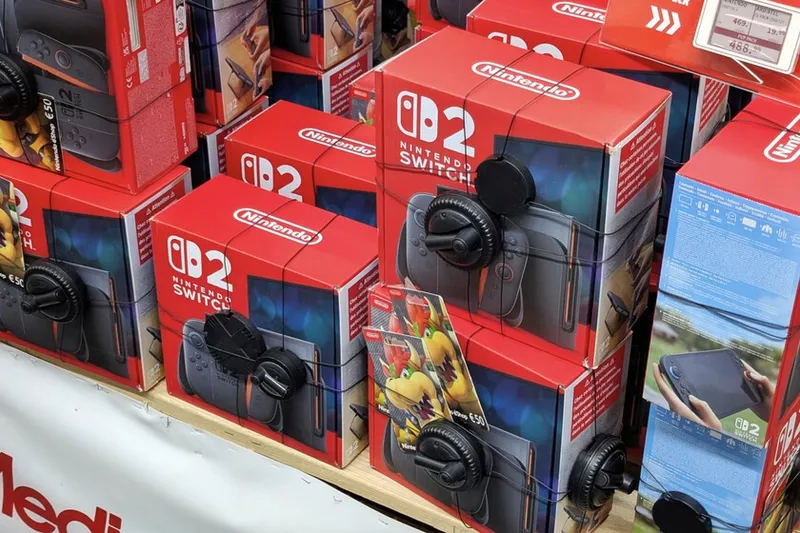 MediaMarkt está liquidando hoy consolas Nintendo Switch 2 y Switch, con últimas unidades desde 216 euros en su outlet