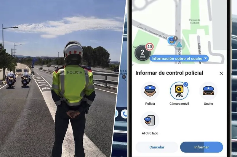 Joan Costa, jefe en los Mossos de Tráfico: "en cuanto llevas 10 minutos, todo el mundo se avisa a través de Google Maps y Waze y evitan pasar por allí"