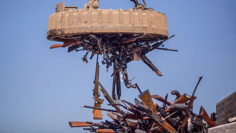 Descubren la nueva ruta del tráfico de armas de EE.UU. a México