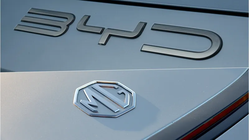 Vuelco histórico: tras 15 años, BYD supera a MG como la marca china más vendida en Europa