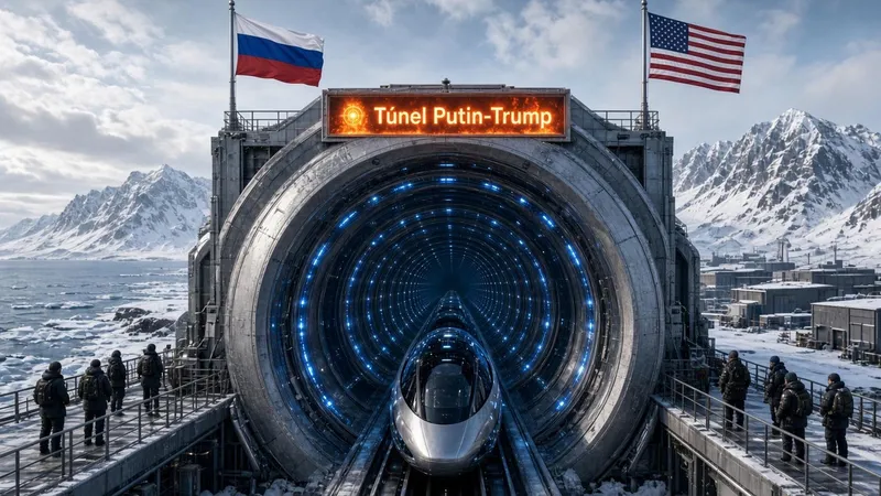 "Túnel Putin-Trump": alientan a la empresa de Musk a construir un enlace entre Rusia y EEUU