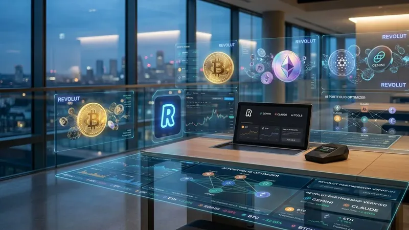 Revolut ofrece a sus clientes operar con criptomonedas usando Gemini, Claude y otras herramientas de IA