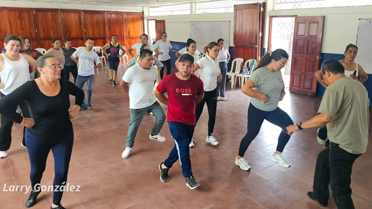 Docentes de Nueva Segovia participan en taller de danza impulsado por el MINED