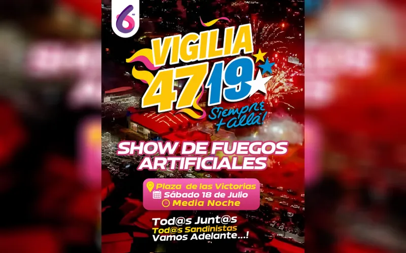 Más de 5,000 vigilias conmemorarán el 47/19 en Nicaragua