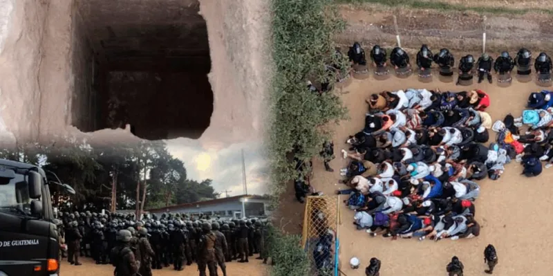 ¡De película! Descubren túnel en cárcel de Guatemala que sería usado para una fuga