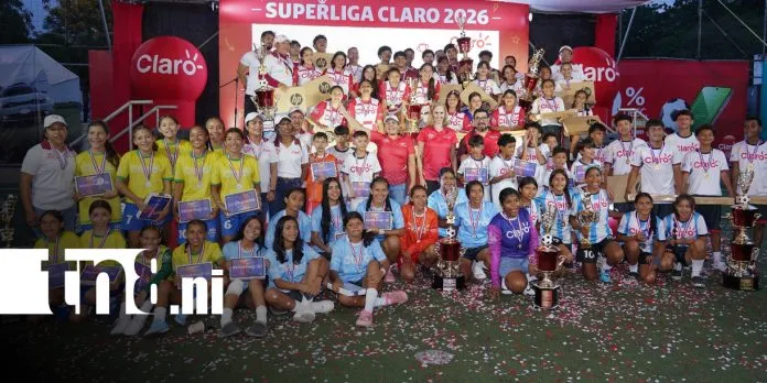 SuperLiga Claro 2026 celebra el talento y la pasión del fútbol juvenil nicaragüense