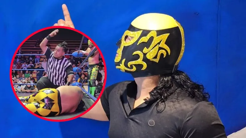 El luchador ‘Pierroth Jr.’ se desvanece y CAE AL RING en plena pelea; su familia descarta un infarto