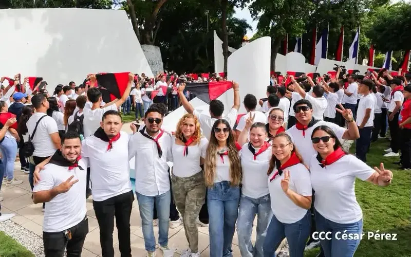 Juventud nicaragüense destaca su protagonismo y participación en los diferentes espacios del país